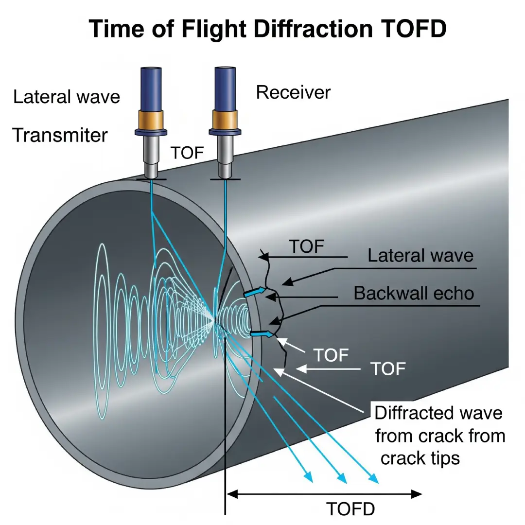 Uçuş Zamanı Kırınımı (Time of Flight Diffraction - TOFD)