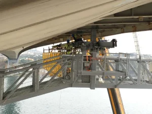 FIRST BOSPHOROUS BRIDGE TRAVELLING